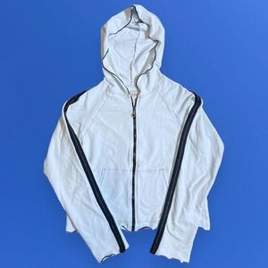 y2k calispia sporty zip up sweater